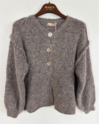 Marta du Chateau - MDCNovella Strikcardigan - Moro